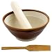Helen's Asian Kitchen 5-1/2-Inch Ceramic Suribachi Set