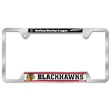 Chicago Blackhawks Official Logo Metal License Plate Frame