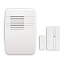 Heath Zenith SL-6168-D Wireless Plug-In Chime with Entry-Alert Sensor, White