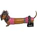 Hot Diggity Punk Pooch Dog Figurine