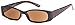 GAMMA RAY READERS 6 Pairs Ladies' Readers includes Sunglass Reader Quality Spring Hinge Reading Glasses for Women +1.00