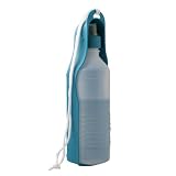 2-TECH Reise Trinkflasche mit Wasserspender
