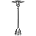 Garden Sun GS4150NGSS 41,000 BTU Floor Standing Natural Gas Powered Outdoor Patio Heater With Push Button Ignition - Stainless Steel