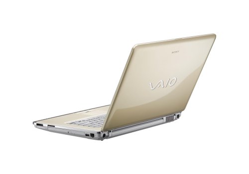 Sony VAIO VGN-CR510E & N 14.1-inch Laptop (2.0 GHz Intel Core 2 Duo T5750 Processor, 3 GB RAM, 250 GB Hard Drive, Vista Premium) Gold image