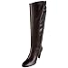 Tibi Women's Natalie Boot,Black Leather,9.5 M US