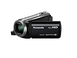 Panasonic V520 Full HD Camcorder - Black (10MP, 1920 x 1080P, 80x Intelligent Zoom) 3.0 inch LCD