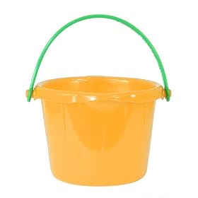 Sand Bucket Small Yellow PVC-Free
