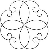 31KUC19wGBL. SL160  Scroll Motif Quilting Stencil