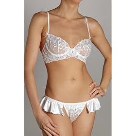 Sexy Bride By Fantasy Lingerie Misty Mood Bralette With Flirt Thong (BR8509)