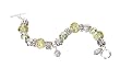 Golf Bead Bracelet Green Divot Diva Mantra