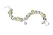 Golf Bead Bracelet Green Divot Diva Mantra