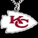 Search : Kansas City Chiefs NFL Logo Necklace (Set of 2)