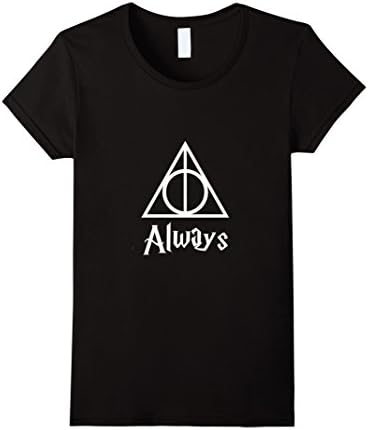 Women's ALWAYS AFTER ALL THIS TIME T-SHIRT Quote Large Black