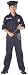 Kids Halloween Costume Boys Police Officer Cop Outfit M Boys M (fits sizes 8-10)