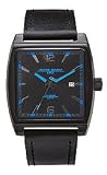 Jorg Gray Leather Black Dial Men's watch #JG5200-16