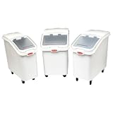 Ingredient Bin, slant Front, 3.5 W/sliding Lid