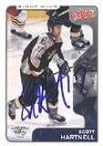 Scott Hartnell, Nashville Predators Autographed Card