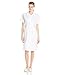 Landau Essentials Relaxed Fit 3-Pocket Button-Front Shirt Dress for Women 8052
