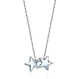Alex Woo Little Signs Sterling Silver Twin Sta