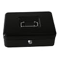 Stahl-Geldkassette 200 x 160 x 90 mm schwarz