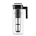 Takeya 10311 Patented Deluxe Cold Brew Iced Coffee Maker with Airtight Seal & Silicone Handle, Made in USA, 2-Quart, Black BPA-Free Dishwasher-Safe