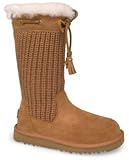 UGG® Australia Womens Suburb Crochet Chestnut