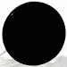 Black Scrying Mirror 12" dia.