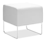 Denver Ottoman - White