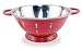 Stainless Steel Red Colander