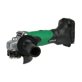 Bare-Tool Hitachi G18DLP4 18-Volt Lithium-Ion 4-1 2-Inch Angle Grinder (Tool Only, No... by Hitachi