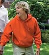 Cross Weave Hooded Sweatshirt