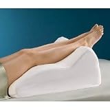 Memory Foam Leg Pillow - Leg Elevator (Beige) (25L X 20W X 11H)