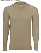 LE Tight Crew Compression Fit S/S Wicking Tight Crew Tan L