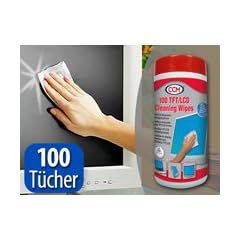 TFT/LCD/Plasma Bildschirm-Reinigungst�cher (100 St�ck)