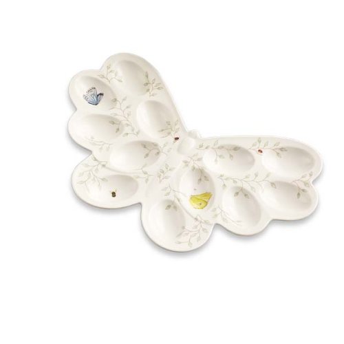 Lenox Butterfly Meadow Egg Platter Compare Prices and Buy Cheap