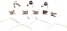 Beck Arnley  084-1505  Disc Brake Hardware Kit