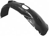 01-05 VW VOLKSWAGEN PASSAT FRONT SPLASH SHIELD RH (PASSENGER SIDE), 1.8L,2.0L2.8L (2001 01 2002 02 2003 03 2004 04 2005 05) V222123 3B080995801C