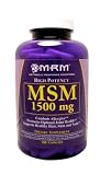 MSM 1500mg (methyl-sulfonyl-methane) High Potency - 160 - Capsules