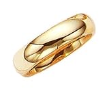 Mens 4MM Comfort Fit Wedding Band