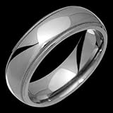 Orion Classic Titanium Ring with Beaded Edge