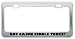 Got Cajun Fiddle Tunes? Music Musical Instrument Metal License Plate Frame Holder Border Tag