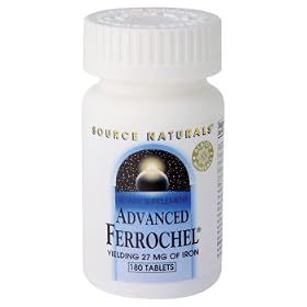 Click here to buy Source Naturals Ferrochel Advanced 27mg Iron, 180 Tablets by Source Naturals.
