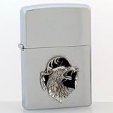 Wildlife Zippo Lighter - Eagle Head Profile