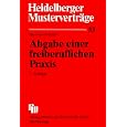 Abgabe einer freiberuflichen Praxis