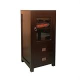 Highboard aus Mahagoni Stelle Klaten Acajou