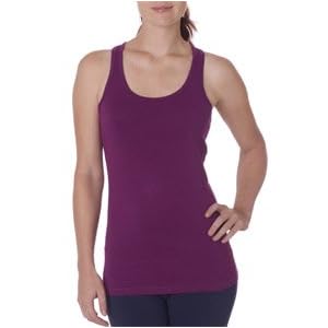 Buy Alo Ladies Racer-Back Bamboo Tank - Currant Slate - X-Large by alo
