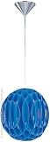 Lite Source Copenhagen II Blue Pendant Lamp LS-1925PS-BLU