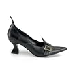 Sexy High Heel Shoes 2 1/2 Inch Womens Pumps Witch Costume Accessory Black