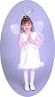Cute Little Angel Costume Toddler Dream Angel Costume (Color Choices) Shown in White with Silver