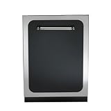 Heartland Classic Collection: HCDWI03 Fully Integrated Dishwasher with 6 Cycles, Wash Sensor, Food Disposer,Stainless Steel Interior and Culinary Tool Rack: Red (Actual Image Not Shown)